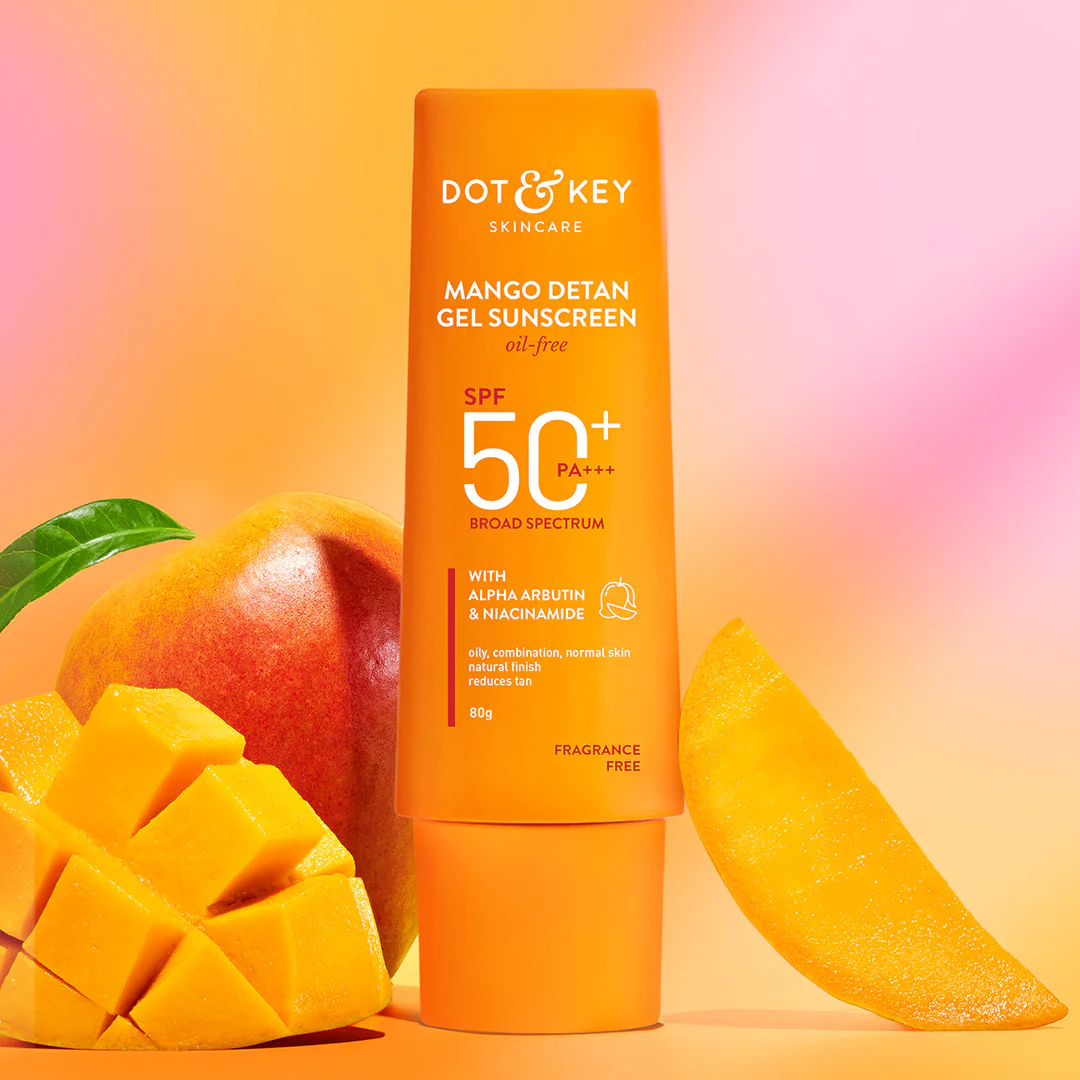 Dot And Key’s Mango + Detan Gel Sunscreen (Oil Free)
